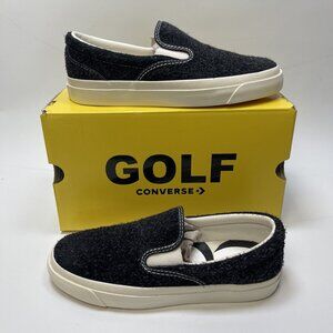 Converse x GOLF le FLEUR One Star Slip Pro Shoes Slip-On Black Women Sz 7.5 NEW